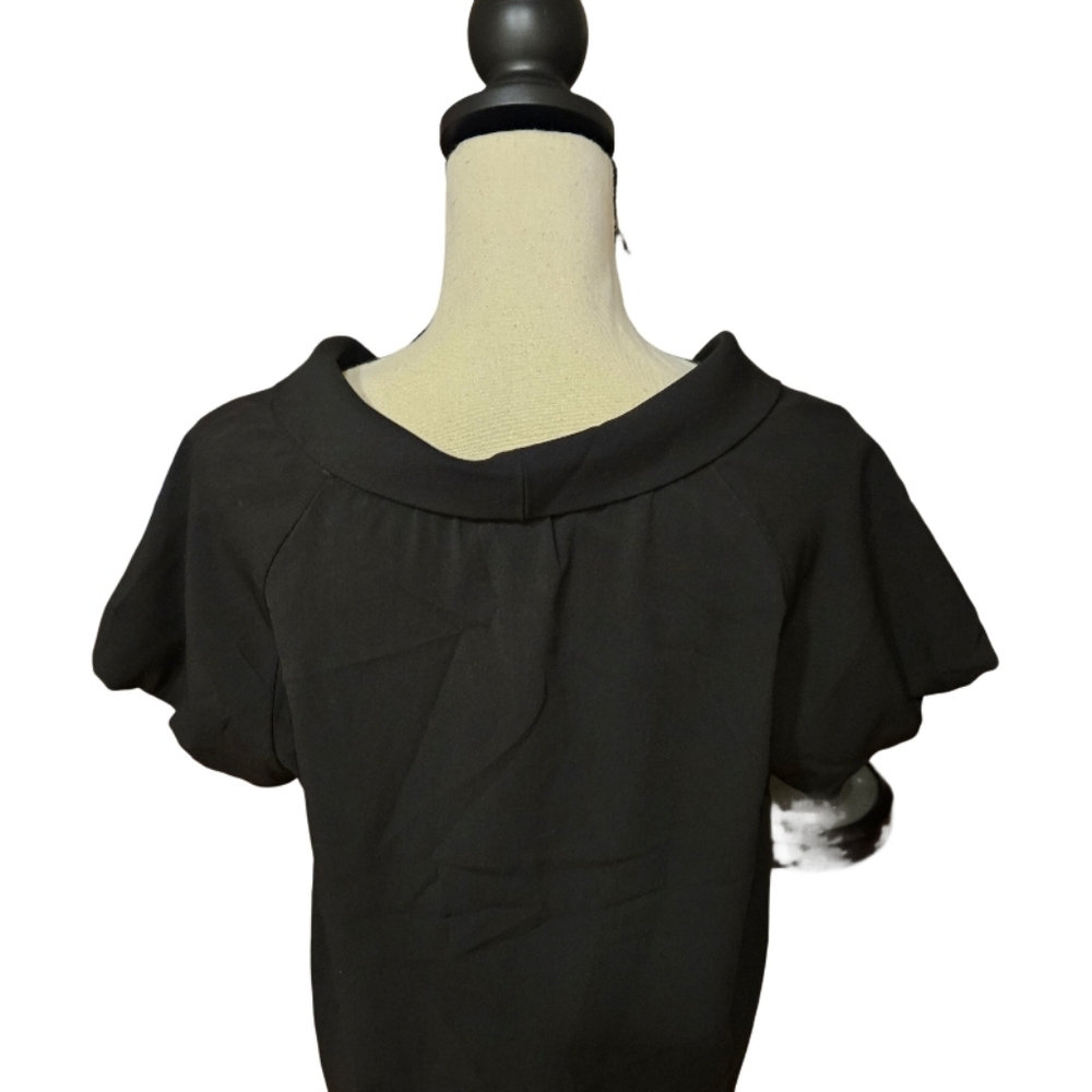 Apostrophe Black Blouse - Picture 5 of 7